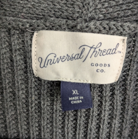 Universal Thread Basic Dark Grey Cardigan - Picture 3 of 4